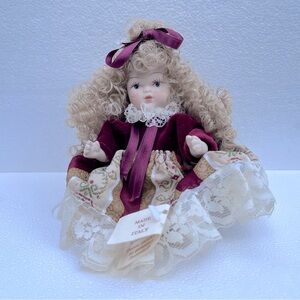 VTG Italian Handcrafted Bisque Doll